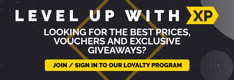 Promotional banner for XP program